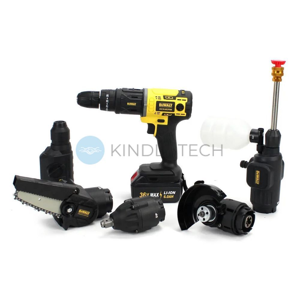Набір DeWalt DCK482RM 6в1 (36V, 6AH)