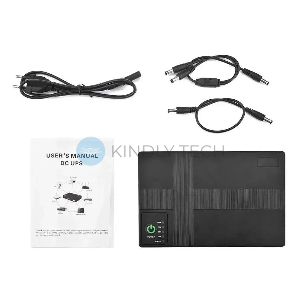 UPS, Power Bank для роутера 10400 mAh, DC 5V/9V/12V