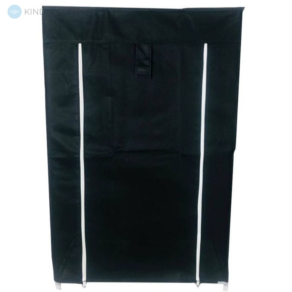 Складаний тканинний шафа для взуття FH-5556, Black