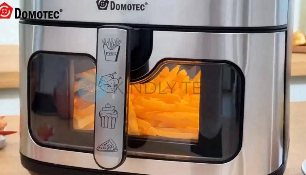 Аерофритюрниця DOMOTEC MS-3221, 7 л, 3500 Вт, чорна