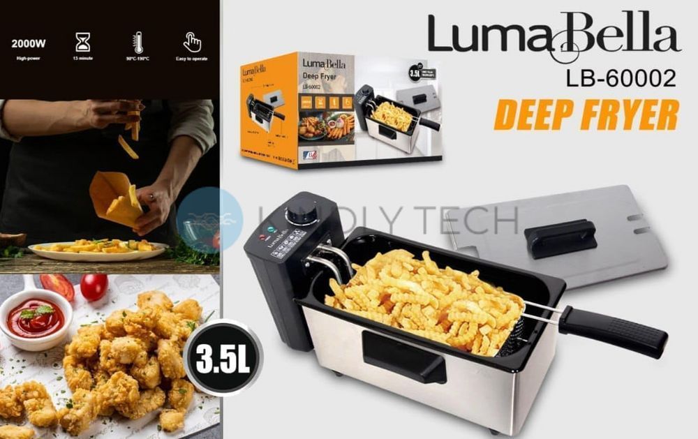 Фритюрниця LumaBella LB-60002, 2000 Вт 3,5л