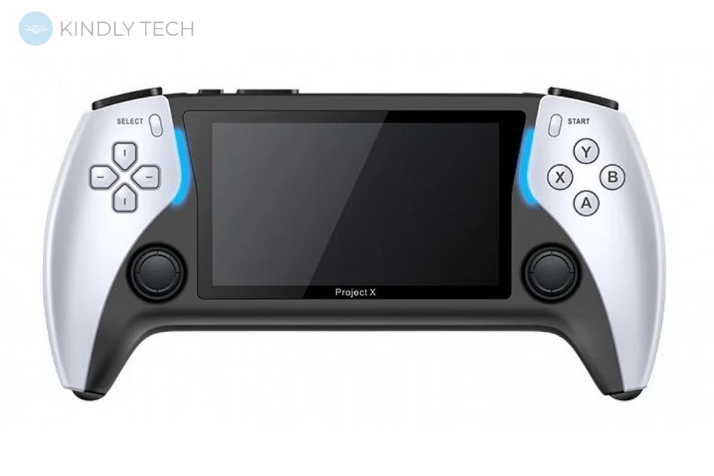 Портативна ігрова консоль PROJECT-X, 4,3-дюймовий IPS-екран, портативний ретро-ігровий плеєр, HD графіка