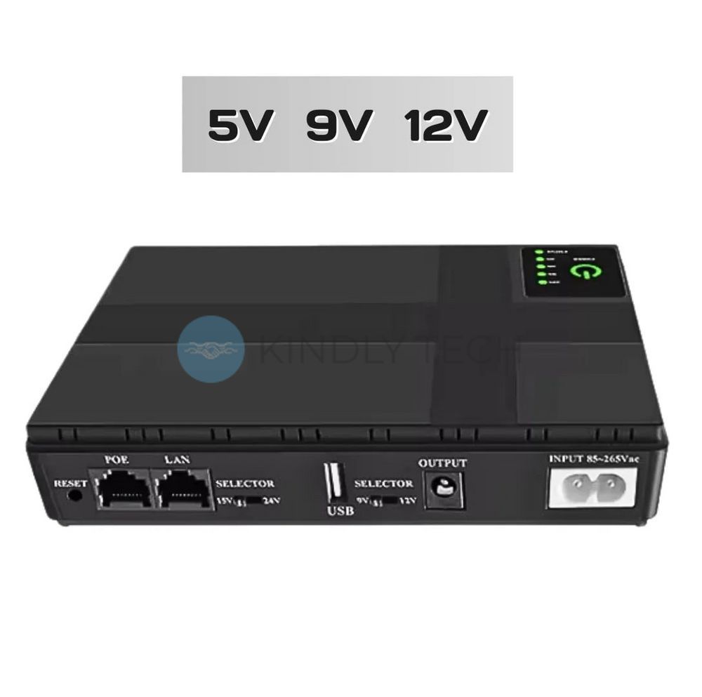 UPS, Power Bank для роутера 10400 mAh, DC 5V/9V/12V