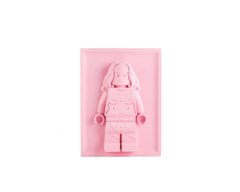 Настенный декор в детскую «Лего Wonder Woman», Розовый