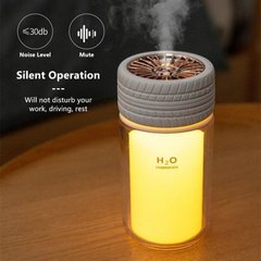 Портативный увлажнитель воздуха с подсветкой "Колесо" H2O Humidifier, В ассортименте