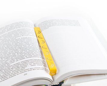 Закладка для книг &laquo;Банановая&raquo;, Жёлтый