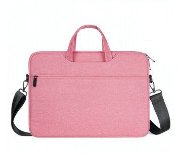Вертикальна сумка через плече для ноутбука 15.5&ndash;16 дюймів LBJB Series Shoulder Bag Laptop Рожева
