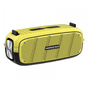 Портативная беспроводная Bluetooth колонка Hopestar A20 yellow