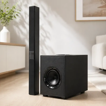 Портативний саундбар KBroad KTS-2035 2.1 з Bluetooth, акумулятором та FM-радіо