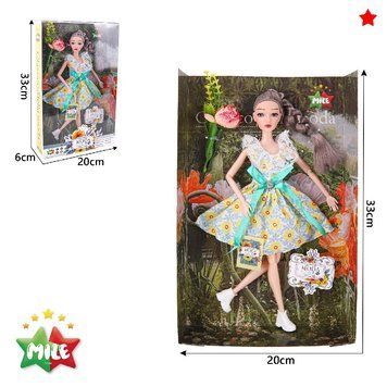 Лялька Moda у квітковій сукні, 33см