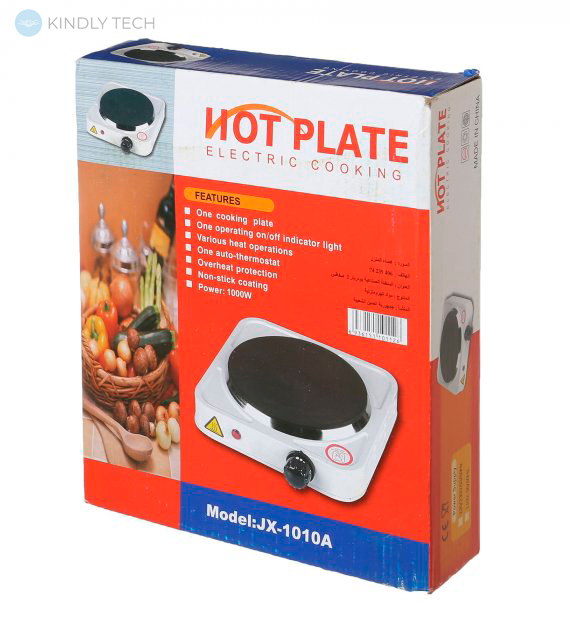 Електрична плита (1000 Вт.) Hot Plate JX-1010A