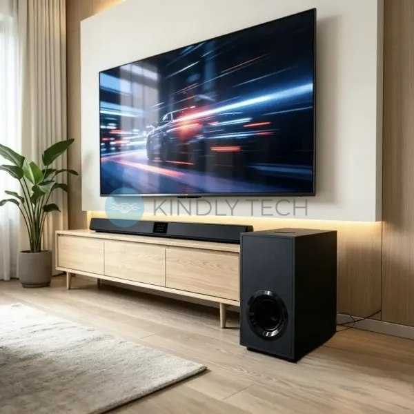 Портативный саундбар KBroad KTS-2035 2.1 с Bluetooth, аккумулятором и FM-радио