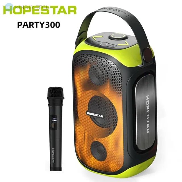 Колонка Hopestar PARTY 300 80W (1 мікрофон), в асортименті