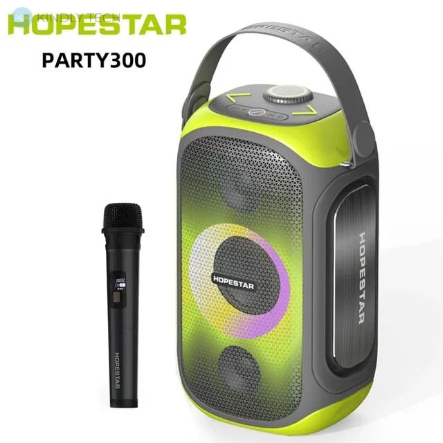 Колонка Hopestar PARTY 300 80W (1 мікрофон), в асортименті