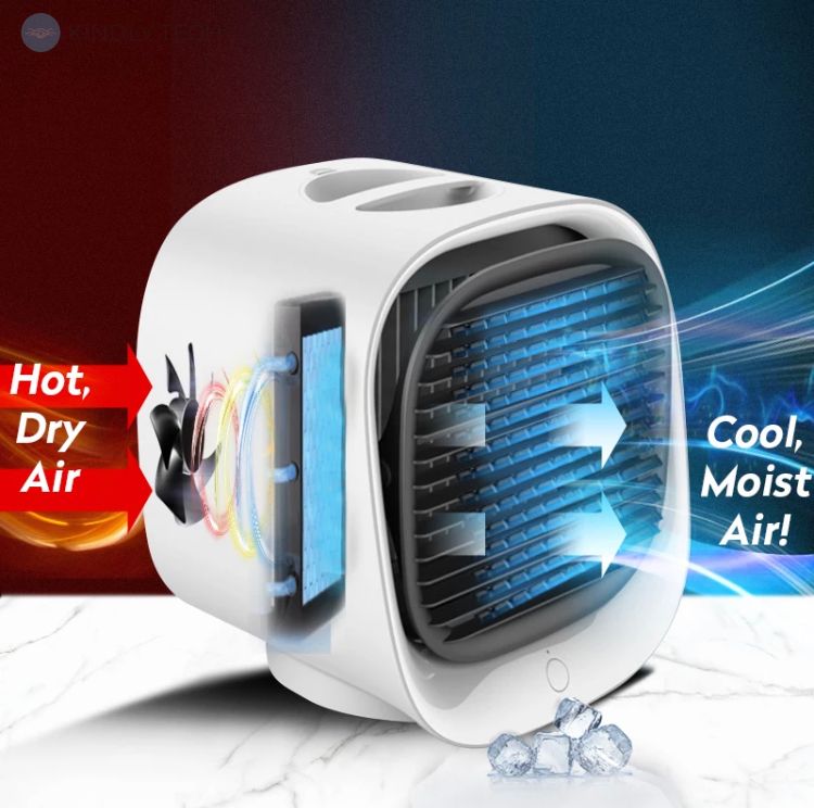 Мобильный кондиционер с подсветкой Arctic Air Cooler, White