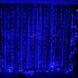 Гірлянда-водоспад (Curtain-Lights) Itrains 200B-2 внутрішня провід прозора 2х2м, Синій