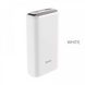 Портативна батарея Power Bank 20000 mAh — Hoco Q1A — White