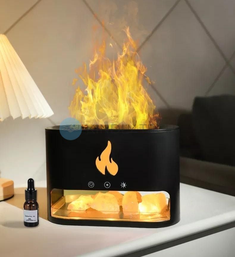 Увлажнитель воздуха с камнями Aroma Diffuser UV-3, черный