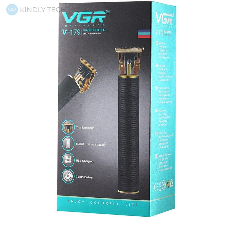 Профессиональный тример для стрижки волос VGR V-179