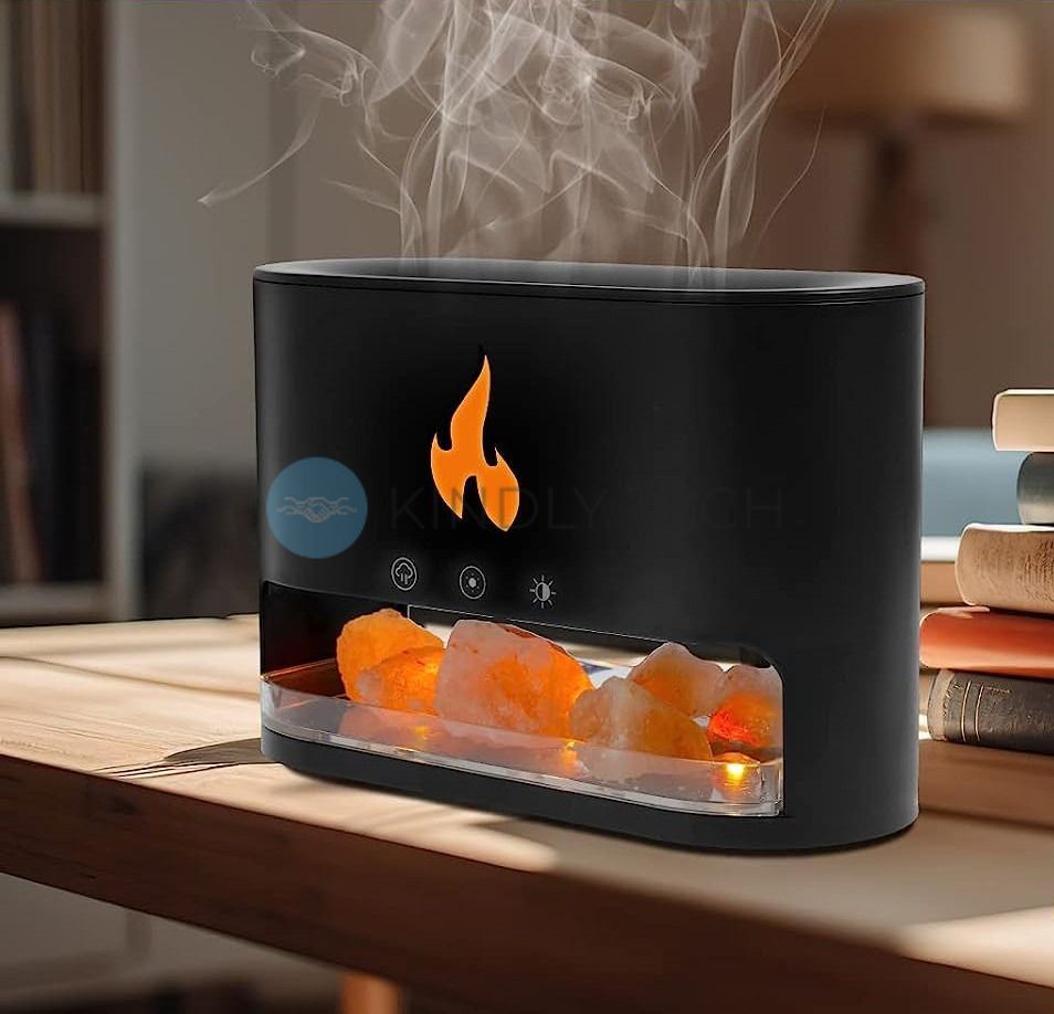Увлажнитель воздуха с камнями Aroma Diffuser UV-3, черный