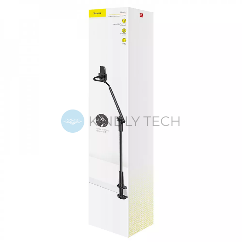 Подставка для телефона и планшета Baseus (SULR-O) Lazy Holder Unlimited Adjustment &mdash; Grey