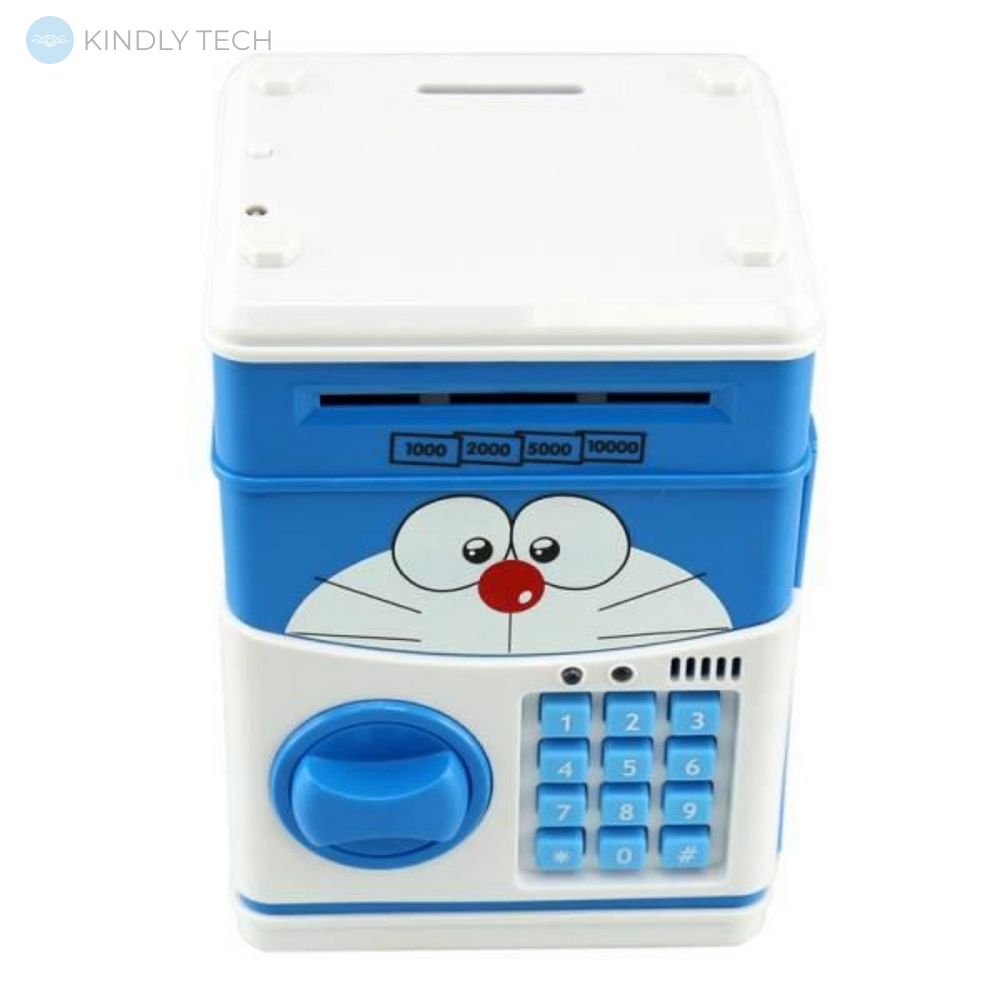 Електронна скарбничка, сейф "Котик" для дітей з кодовим замком