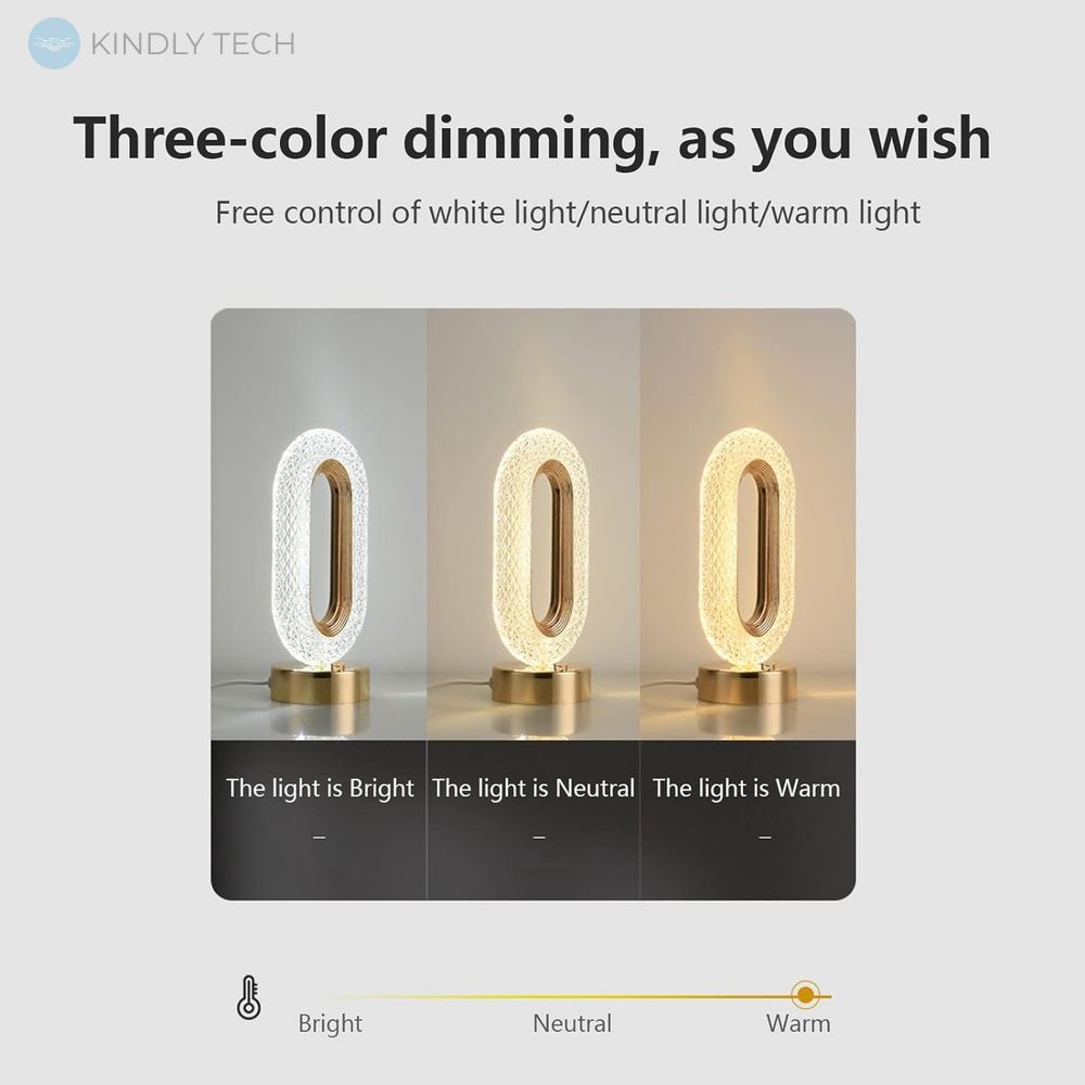 Настільна лампа-нічник Creatice Table Light Lamp 14, на підставці