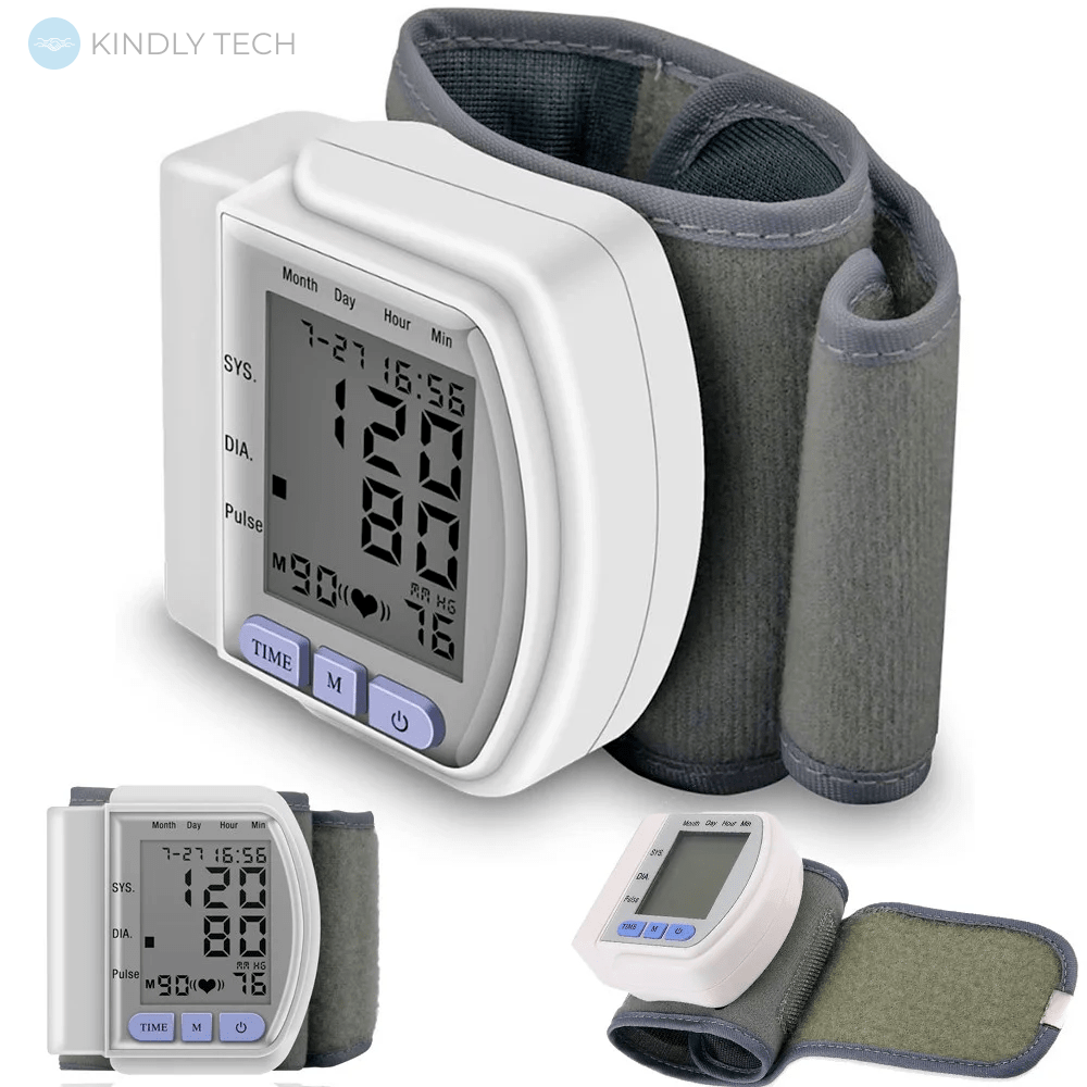 Цифровой тонометр на запястье Automatic Blood Pressure Monitor СК-102 S