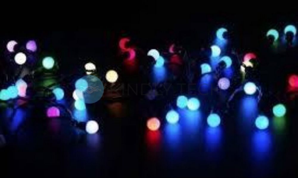 Гирлянда матовый шарик 40 LED (RD-7103) 5м (флеш) Цвет ламп-Микс Black