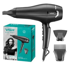 Професійний фен VGR V-450 для сушіння, укладання волосся (2400 Вт.)