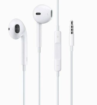 Наушники с микрофоном 3.5mm EarPods Copy White
