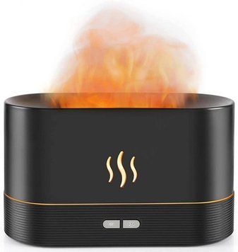 Увлажнитель воздуха (камин) с эффектом пламени (180мл) AROMA DIFFUSER