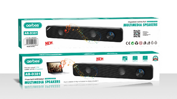 Портативна колонка Aerbes AB-D381 Multimedia Speakers