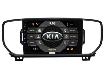 Автомагнитола Штатная Kia Sportage KX5 2016-2018 9" Android 10.1 (4/32Гб)