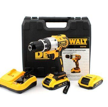 Ударний шуруповерт DeWALT DCD796 (24V, 5AH) з набором інструментів