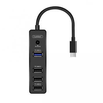 Юсб-Хаб HUB USB C — Earldom ET-HUB08 4 in 1