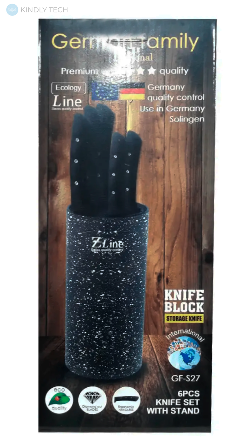 Набор ножей German family GF-S27 (7 Предметов)