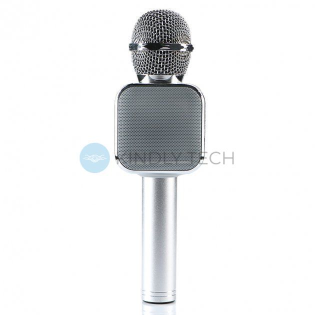 Беспроводной Портативный Bluetooth микрофон Wster WS 1818 Silver