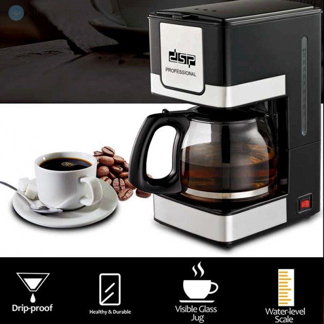 Краплинна електрична кавоварка DSP Kafe Filter KA-3024 (Кавамашина)