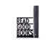 Держатель для книг «Read Good Books», Чорний