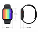 Розумний смарт годинник Smart Watch T100 PLUS з великим дисплеєм та розмовним динаміком, Чорний