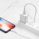 Кабель для зарядки телефону Lightning Apple iPhone HOCO Cool Power X37 100см |2.4A| Білий