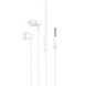 Навушники вакуумні провідні з мікрофоном HOCO M94 universal earphones, Білий