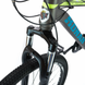 Велосипед гірський з сталевою рамою Konar KS-27.5″17 передні амортизатори, Сірий/жовтий