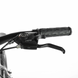 Велосипед гірський з сталевою рамою Konar KS-27.5″17 передні амортизатори, Сірий/жовтий