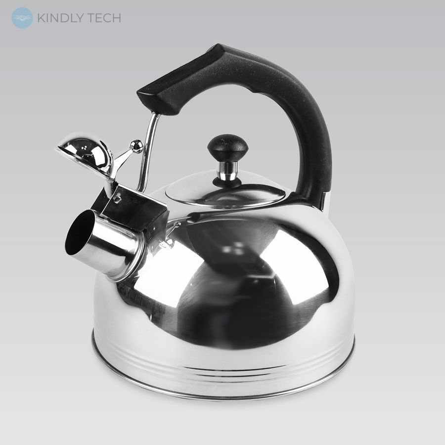 Чайник со свистком для плиты (3,5 л) Maestro MR-1308-BLACK