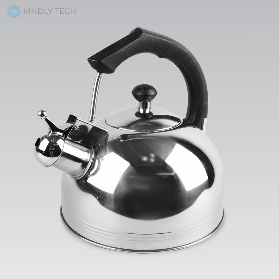 Чайник із свистком для плити (3,5 л) Maestro MR-1308-BLACK