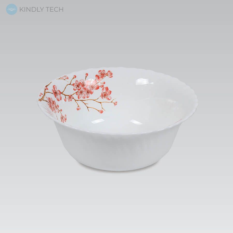 Глубокая тарелка (3 шт.) 20 см "Розовые цветы" Maestro MR-30856-07
