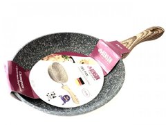 Сковорода з антипригарним гранітним покриттям Benson BN-530 24 х 4.8 см