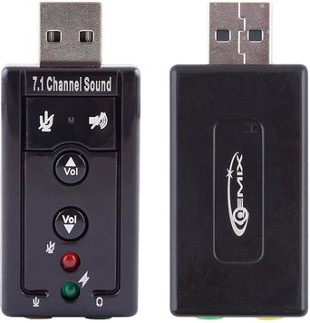 Внешняя USB звуковая карта 7.1 Palmexx